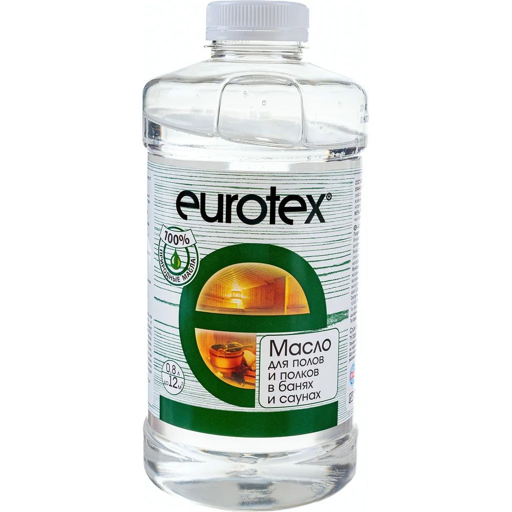 Масло для полов и полков в банях и саунах Eurotex 135077