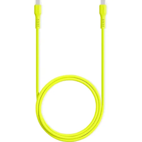 Кабель TTEC 2DK59NS, USB Type-C (m) - USB Type-C (m), 1.2м, желтый
