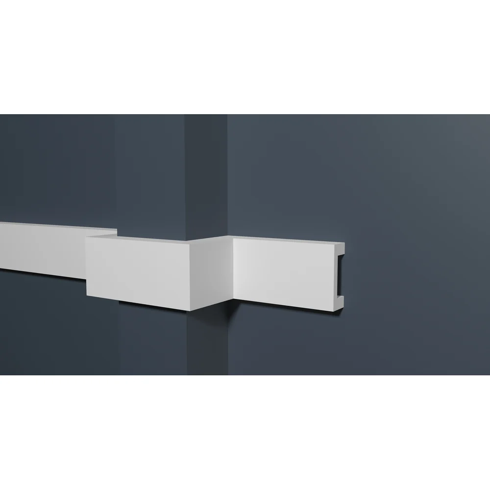 Стеновой ударопрочный влагостойкий молдинг Decor-Dizayn DD618 (3m)