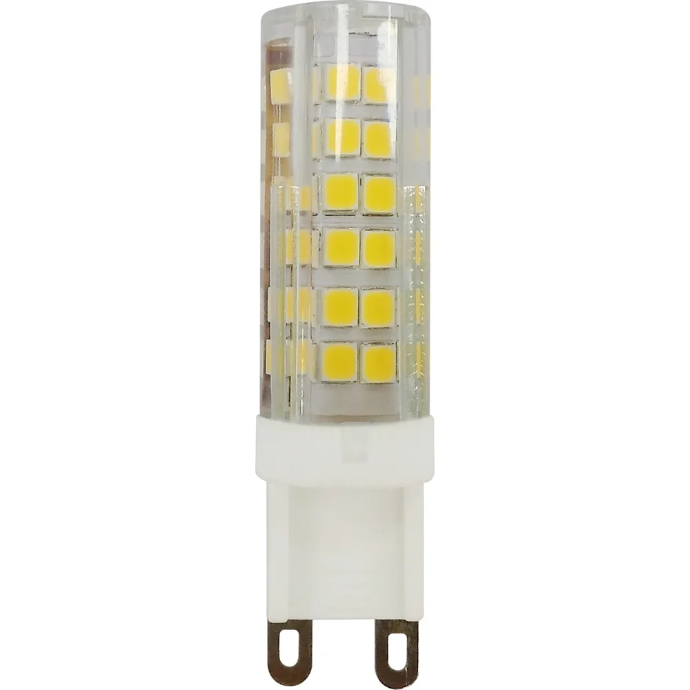 Светодиодная лампа ЭРА LED smd JCD-7w-220V-corn, ceramics-840-G9 Б0027866