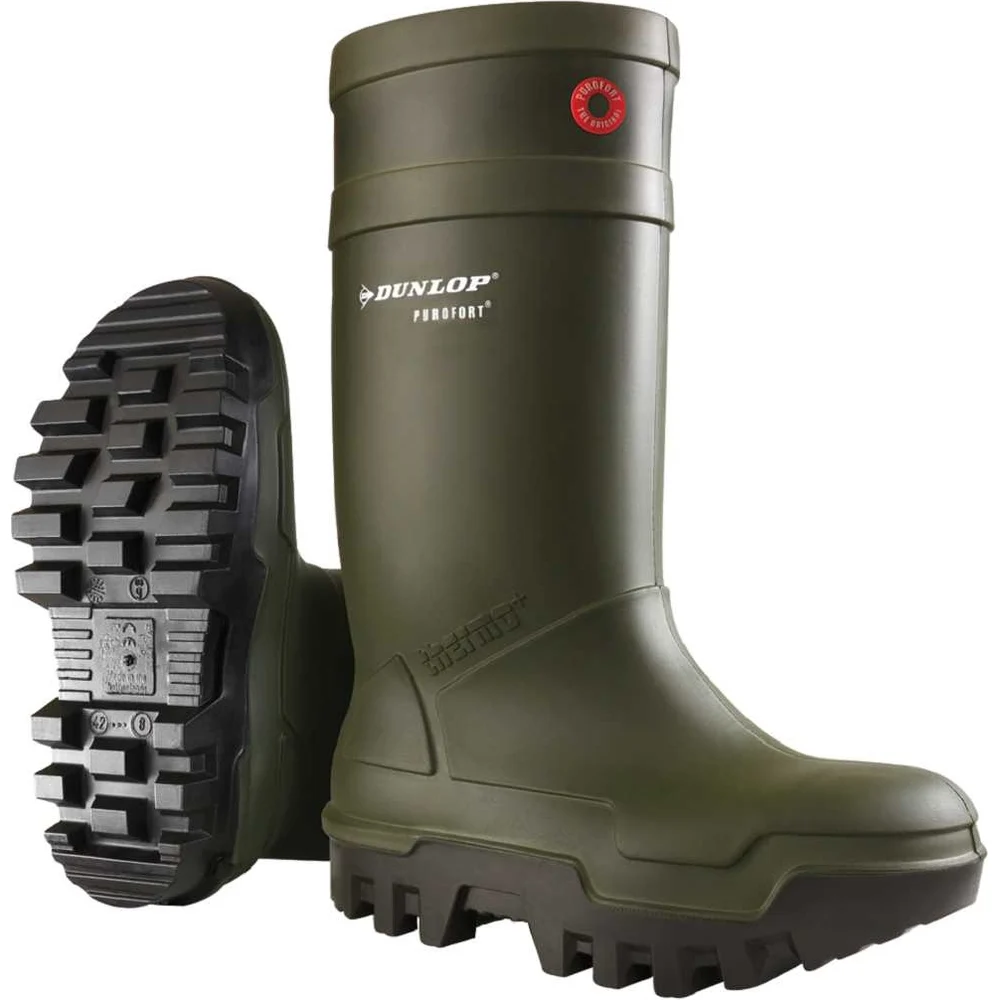 Сапоги Dunlop PUROFORT THERMO+ FULL SAFETY S5 CI SRС унисекс, 42 (08) 8713197038535