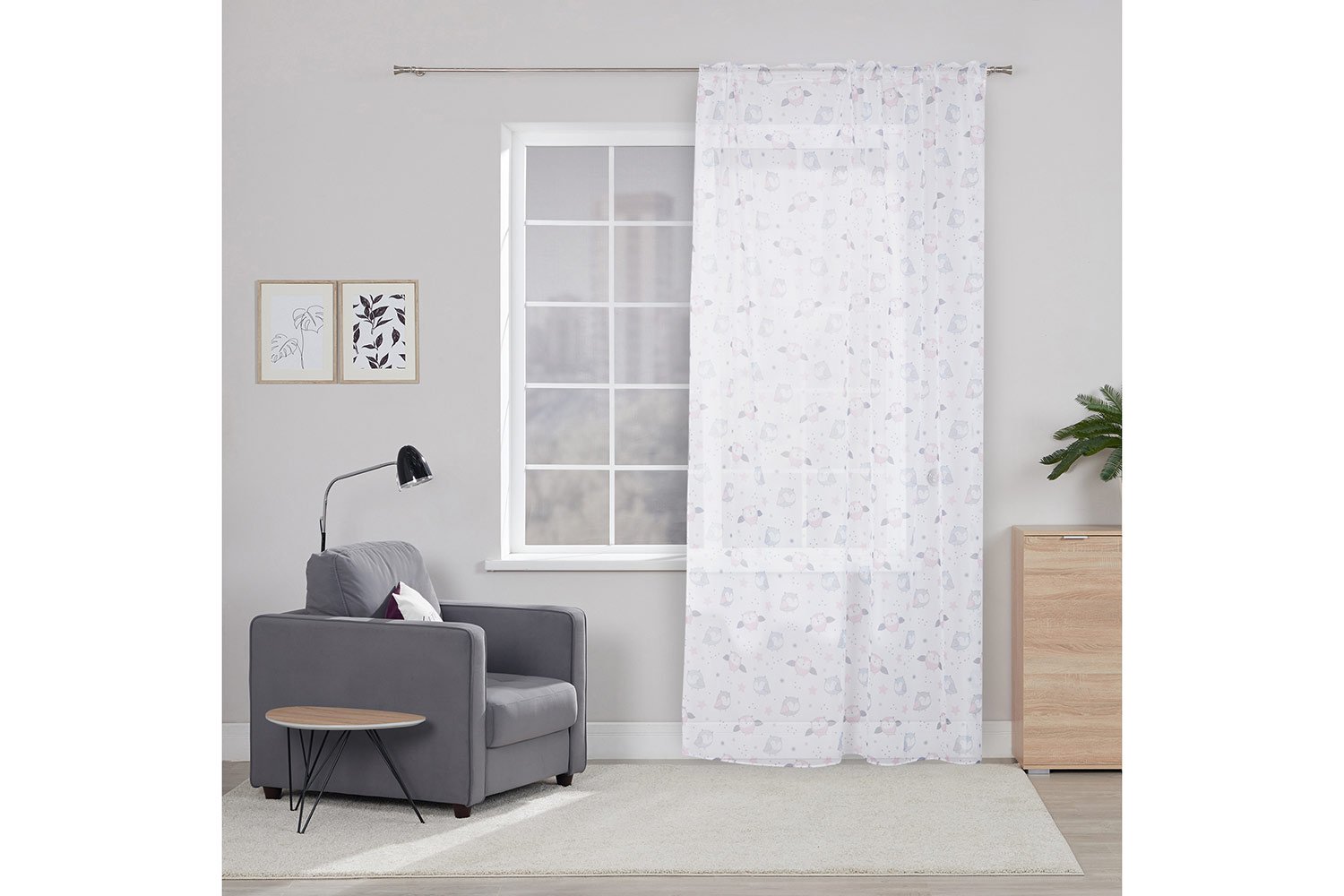 Тюль на ленте для детской MICASA Holly