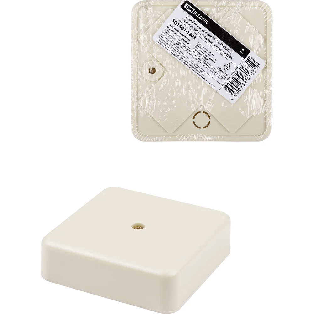 Распаечная коробка TDM ELECTRIC КР ОП SQ1401-1803