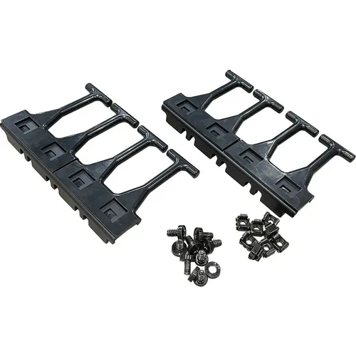 Кабельный органайзер вертик. Lanmaster (LAN-DC-CB-4U-PF/S) гребенка 4U глуб.:106мм