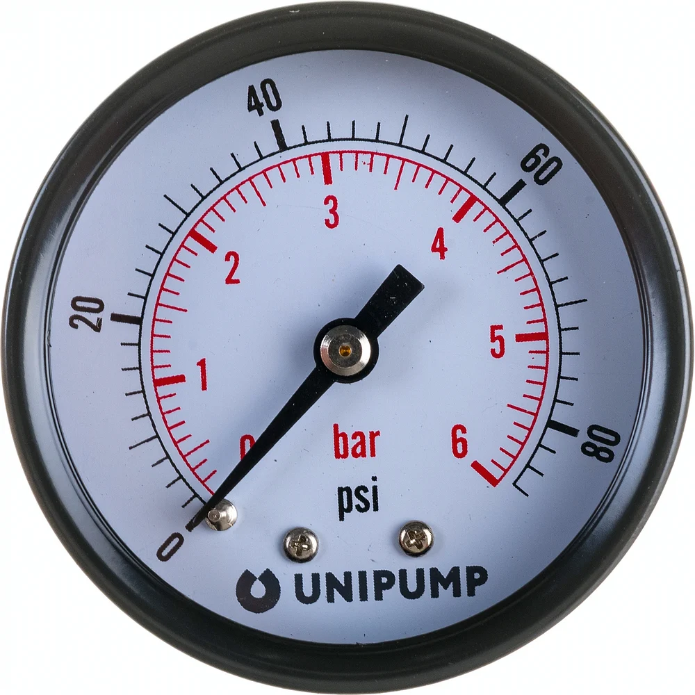 Аксиальный манометр UNIPUMP 43989