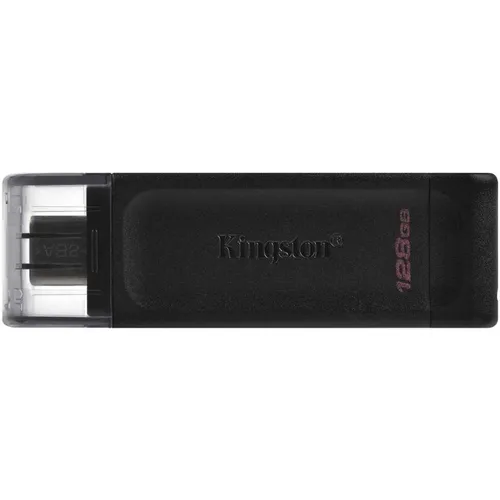 Флешка USB (Type-C) Kingston DataTraveler 70 DT70/128GB 128ГБ, USB3.0, черный