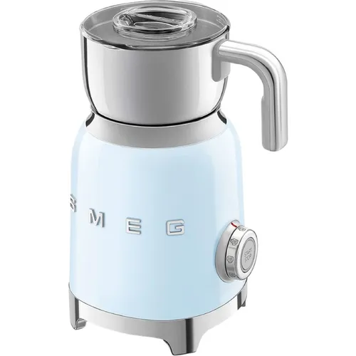 Вспениватель молока SMEG MFF11PBEU, стационарный, 600мл, голубой