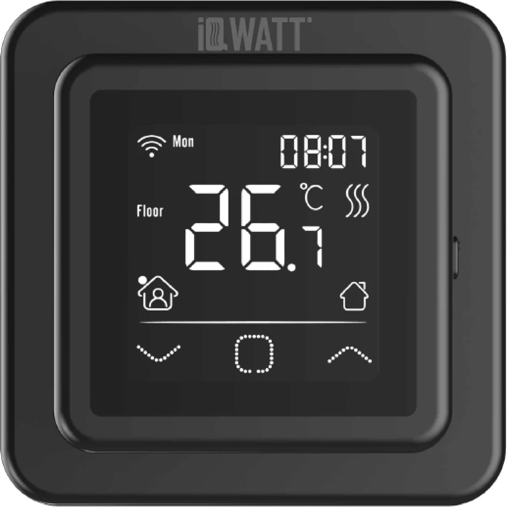 Программируемый терморегулятор для теплого пола IQWATT IQ THERMOSTAT SMART HEAT Wi-Fi 411