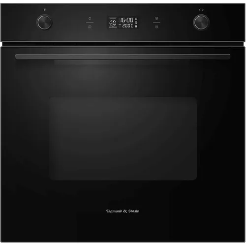 Духовой шкаф электрический ZIGMUND & SHTAIN E 171, 70л, дверца с 3 стеклами, черный