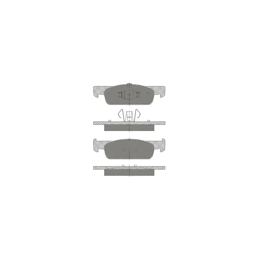 Колодки тормозные SCT SP663