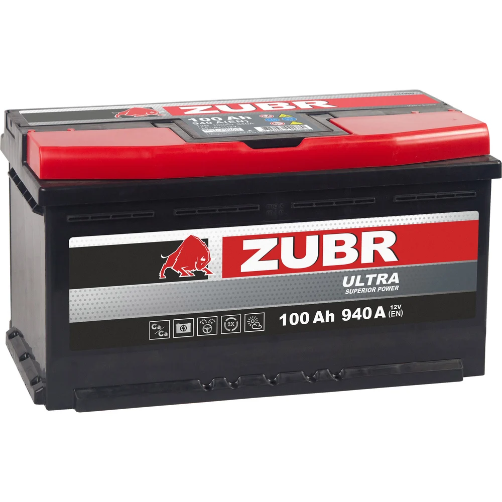 Аккумулятор ZUBR Ultra ZU1001
