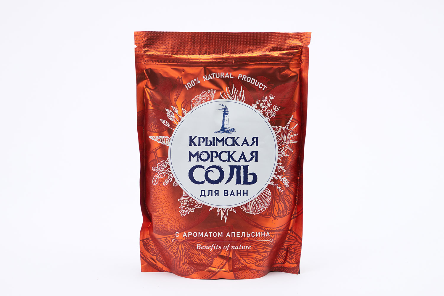 Морская соль для ванн Крымская соль