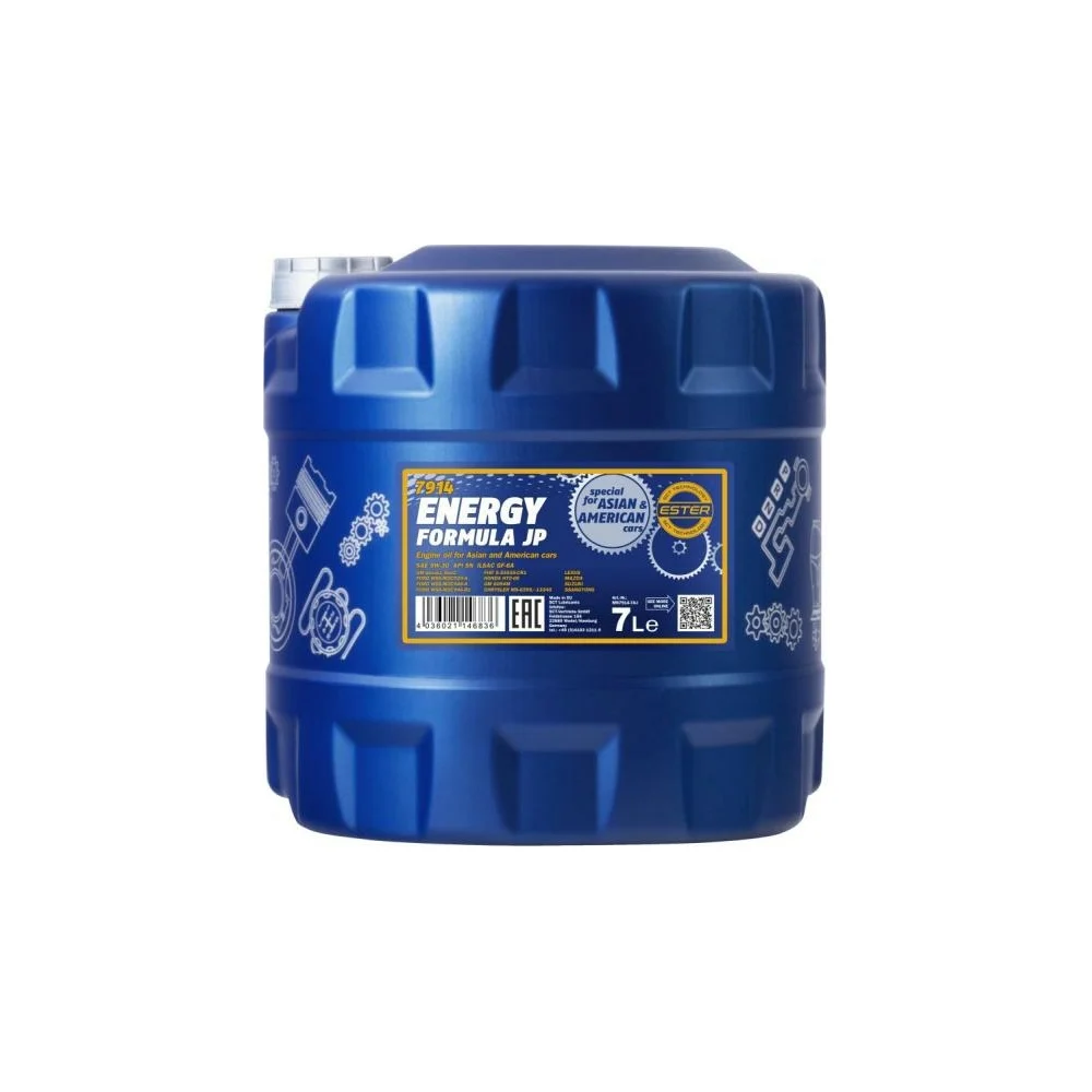 Синтетическое моторное масло MANNOL ENERGY FORMULA JP 5W-30 1282