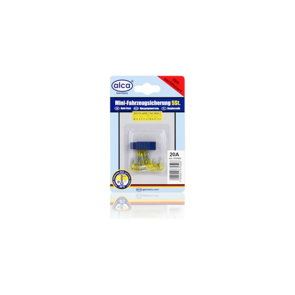 Флажковые мини предохранители Alca 670500