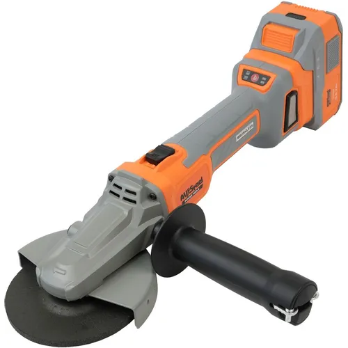 Угловая шлифмашина AV STEEL AV-AG 18/125BL, аккумуляторная, с 1 АКБ [av-962100]