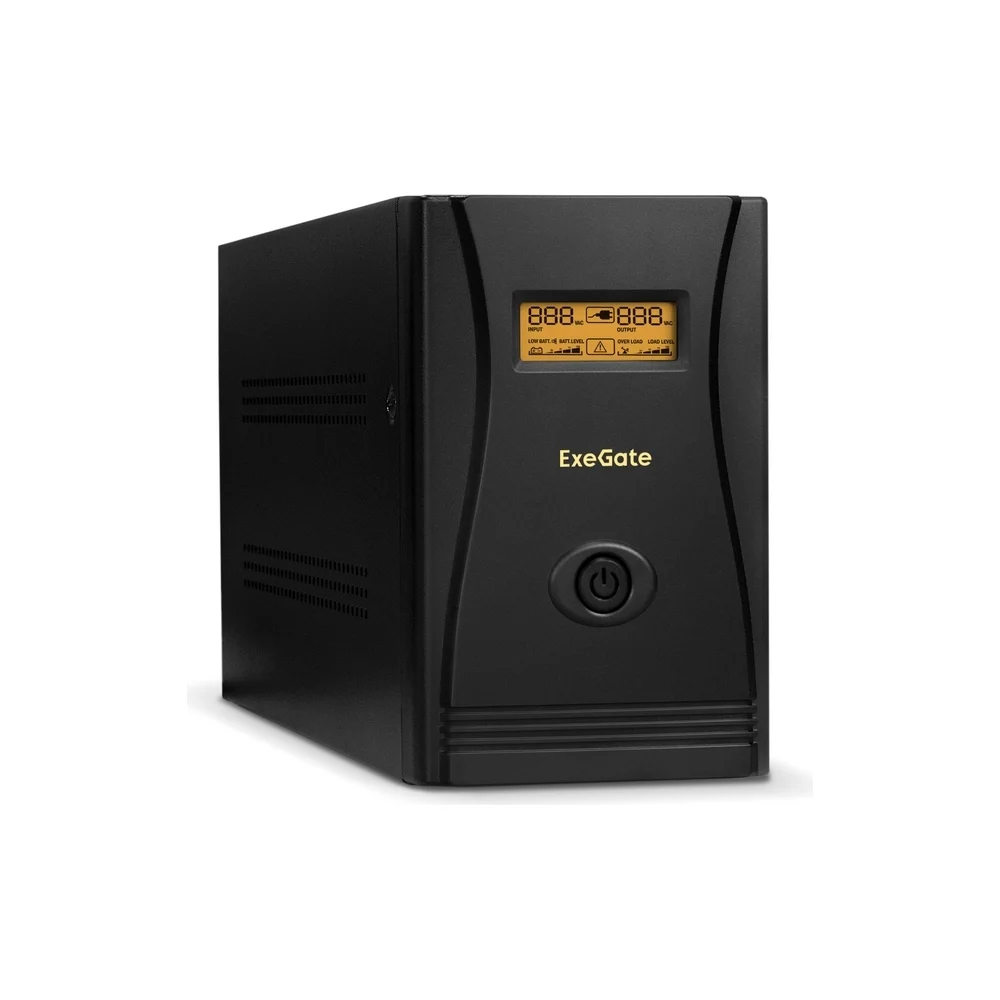 Источник бесперебойного питания ExeGate SpecialPro Smart LLB-1000.LCD.AVR.EURO.RJ 285487