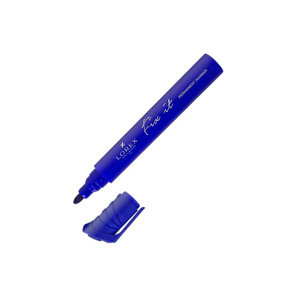 Круглый перманентный маркер LOREX FIX IT LXPMFI-BL