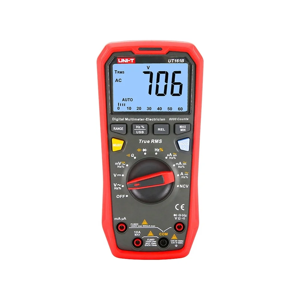 Цифровой мультиметр UNI-T UT161B 00-00007285