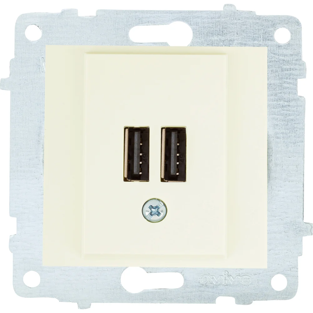 Механизм розетки usb OVIVO 5V-2A 600-000302-247