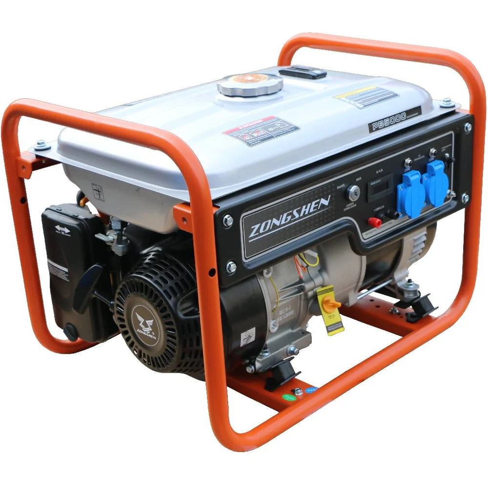 Бензиновый генератор Zongshen PB 5000 1T90DF502