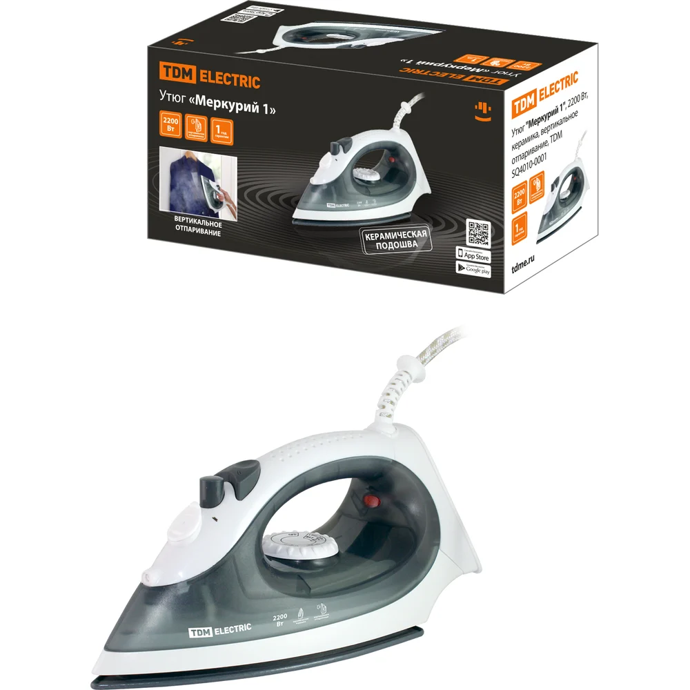 Утюг TDM ELECTRIC Меркурий 1 SQ4010-0001