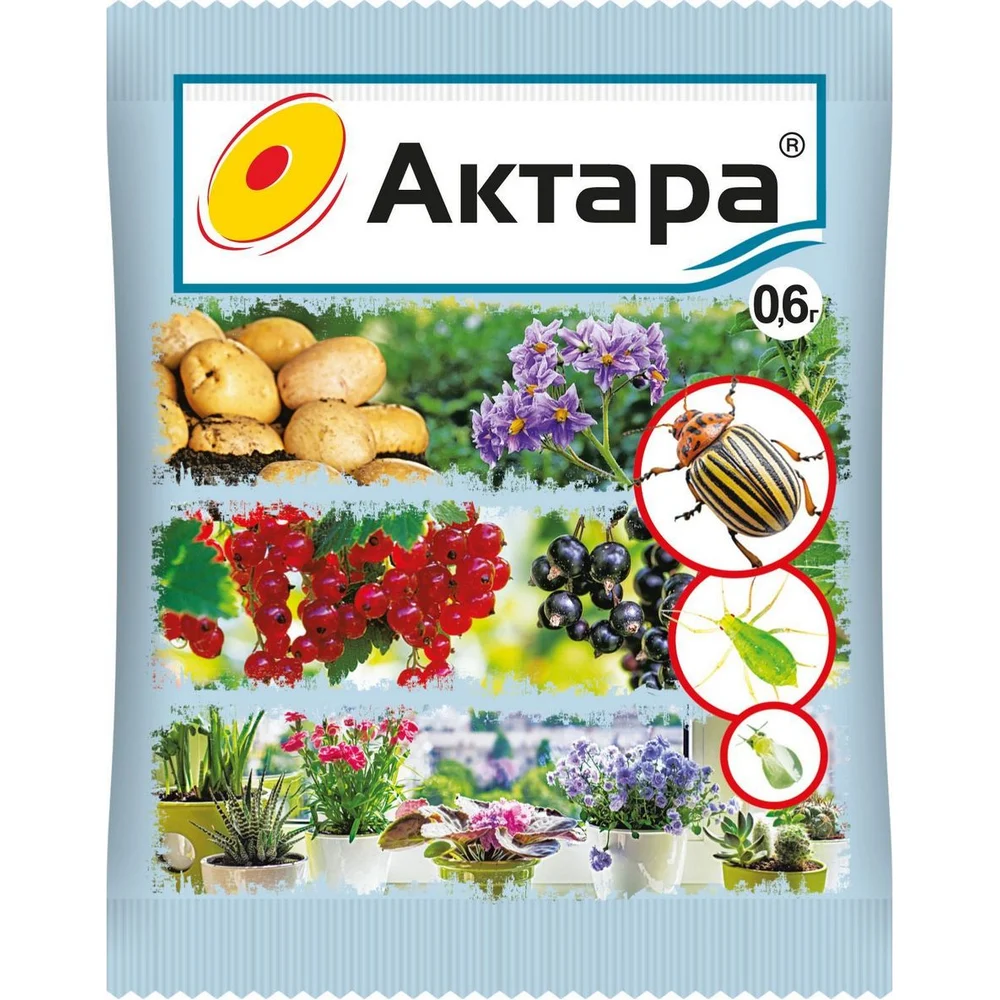Инсектицид против комплекса вредителей Ваше Хозяйство Актара ВДГ 4680028949657