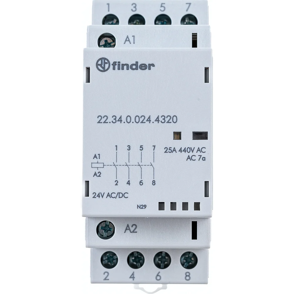 Модульный контактор Finder 223400244320
