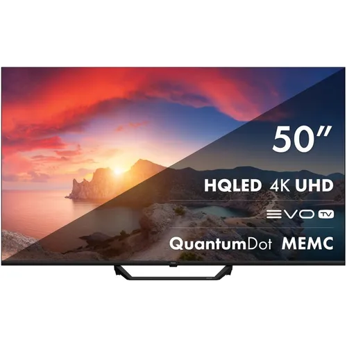 50" Телевизор HAIER Smart TV S2 Pro QLED, 4K Ultra HD, СМАРТ ТВ, Android TV, черный