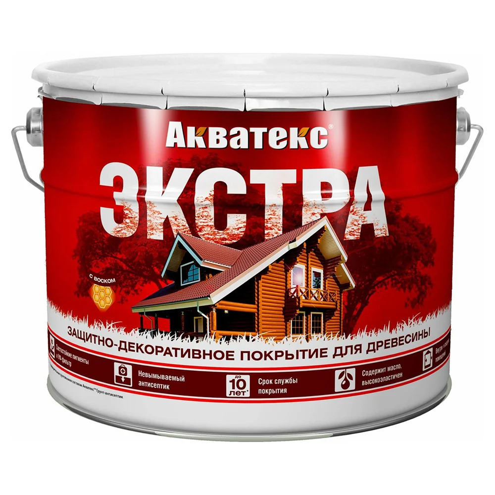 Защитно-декоративное покрытие АКВАТЕКС акватекс-экстра 259779