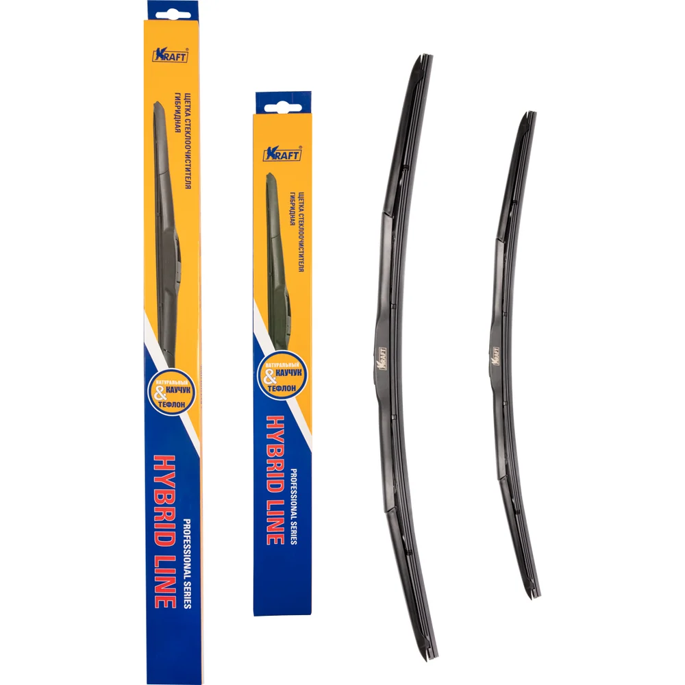 Комплект гибридных щеток стеклоочистителя KRAFT KT 830866