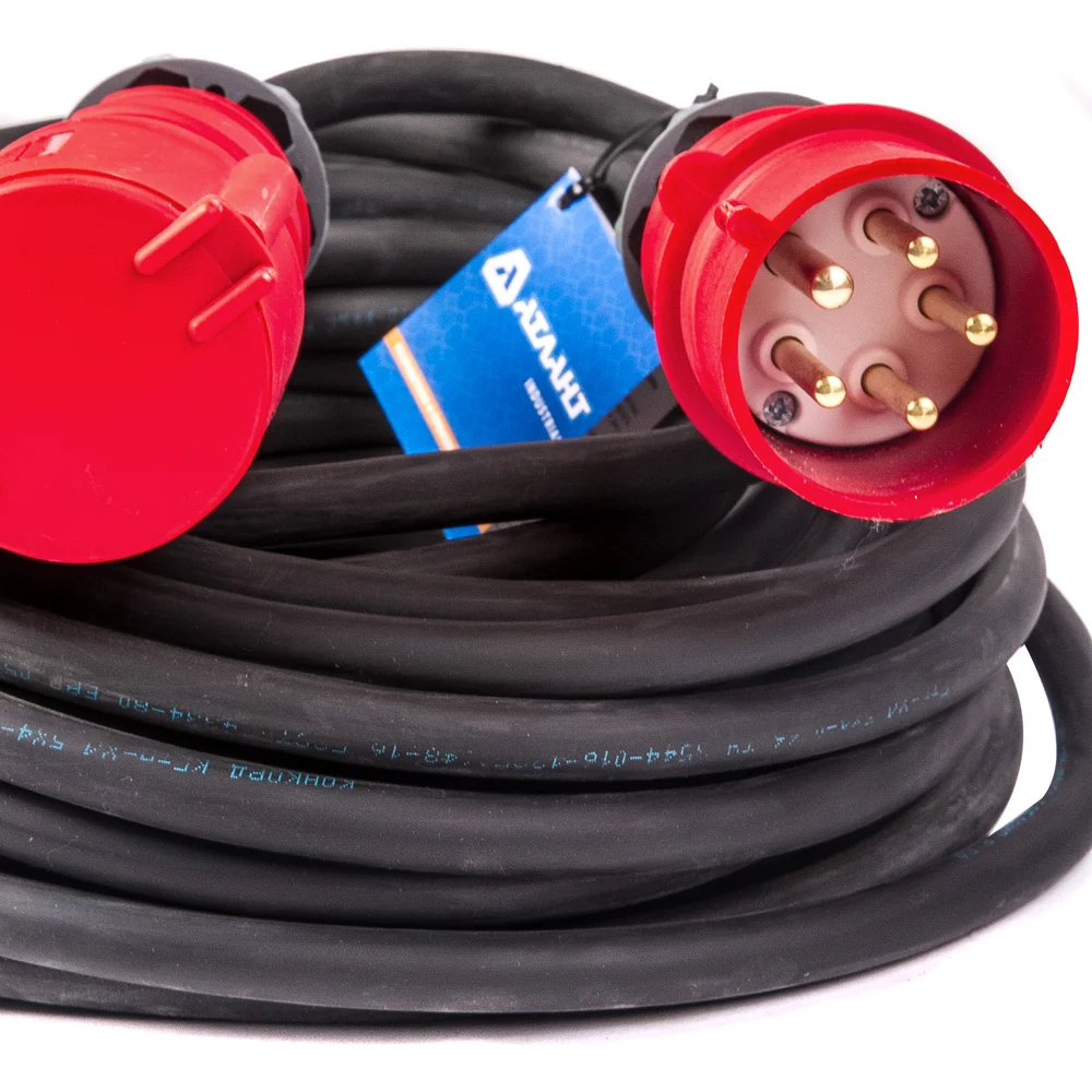 Промышленный силовой удлинитель АТЛАНТ CORD_KG5_25_10