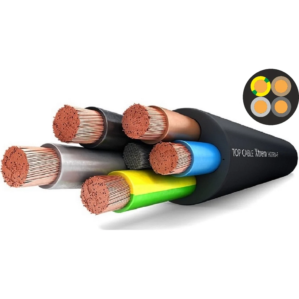 Гибкий силовой кабель Top cable H07RN-F 4х2,5 Top Cable XTREM 3004002MR50RU