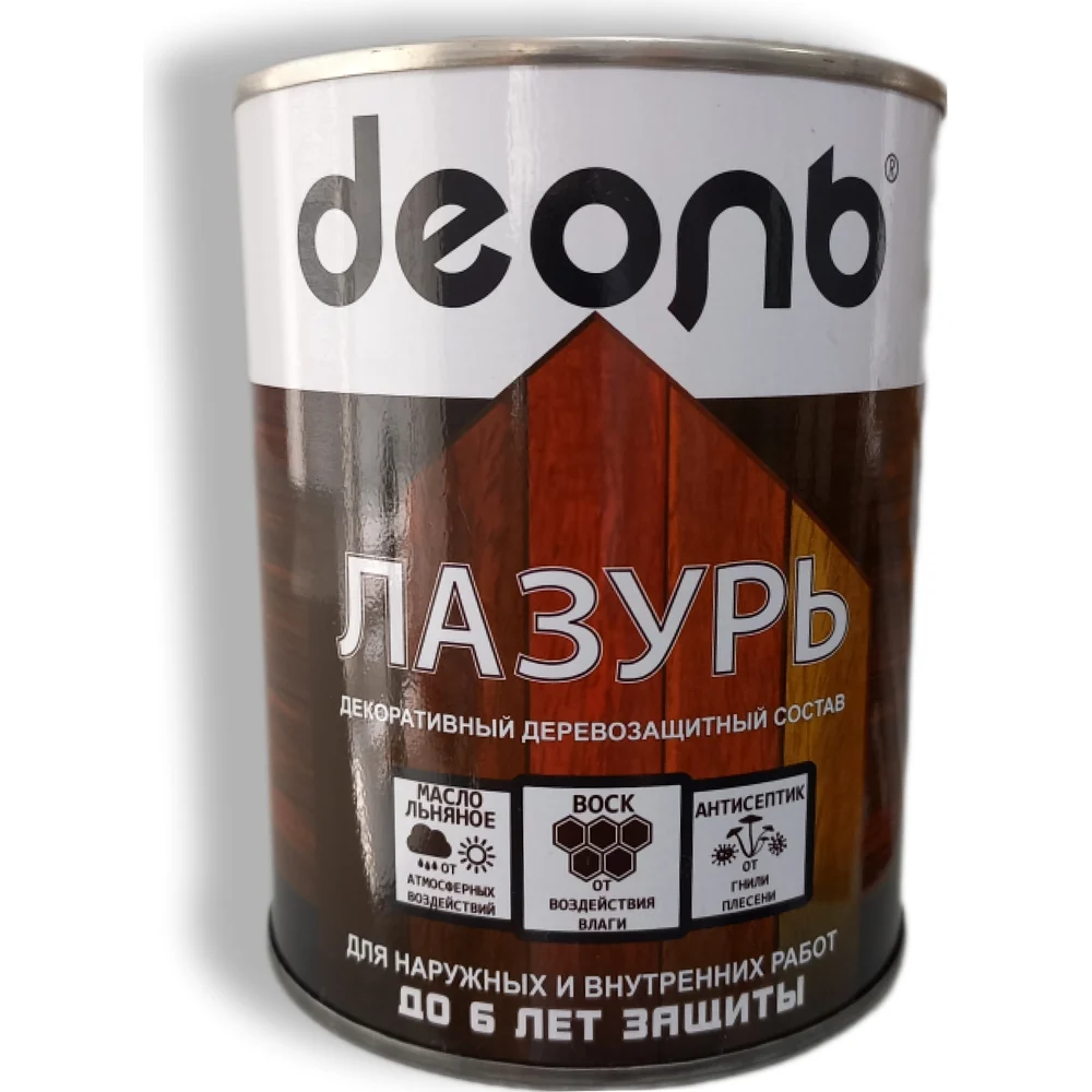 Декоративный деревозащитный состав Деоль Лазурь DZST075