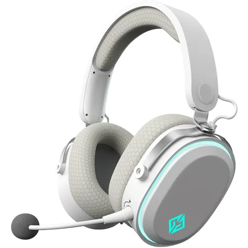 Гарнитура игровая GMNG GG-HS405W, для компьютера и игровых консолей, мониторные, Bluetooth/радио/3,5 мм, белый [1899880]