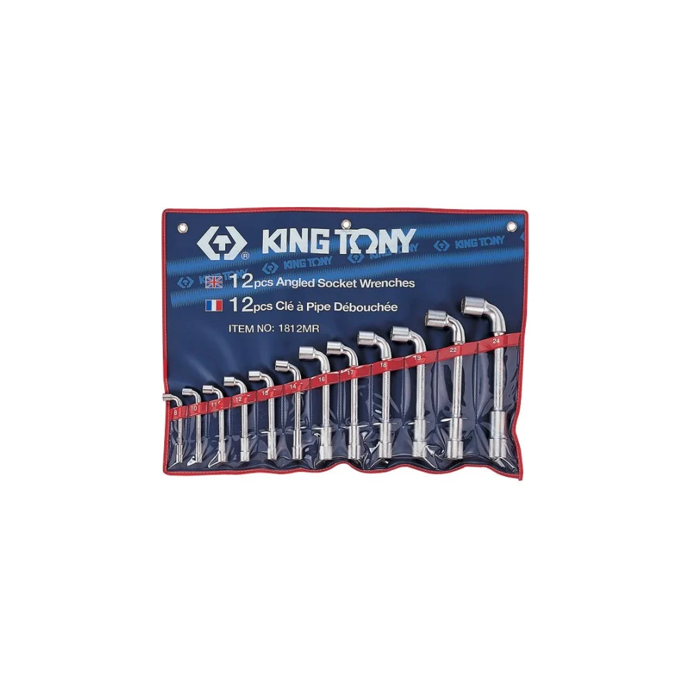 Набор торцевых ключей KING TONY 1812MR