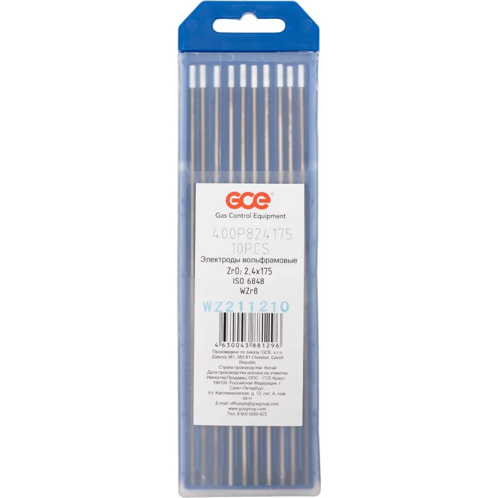 Вольфрамовый электрод GCE Wzr8 400P824175SB