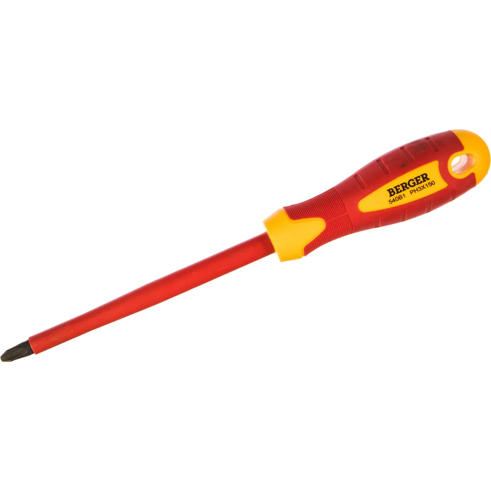 Диэлектрическая крестовая отвертка Berger BG BG1058