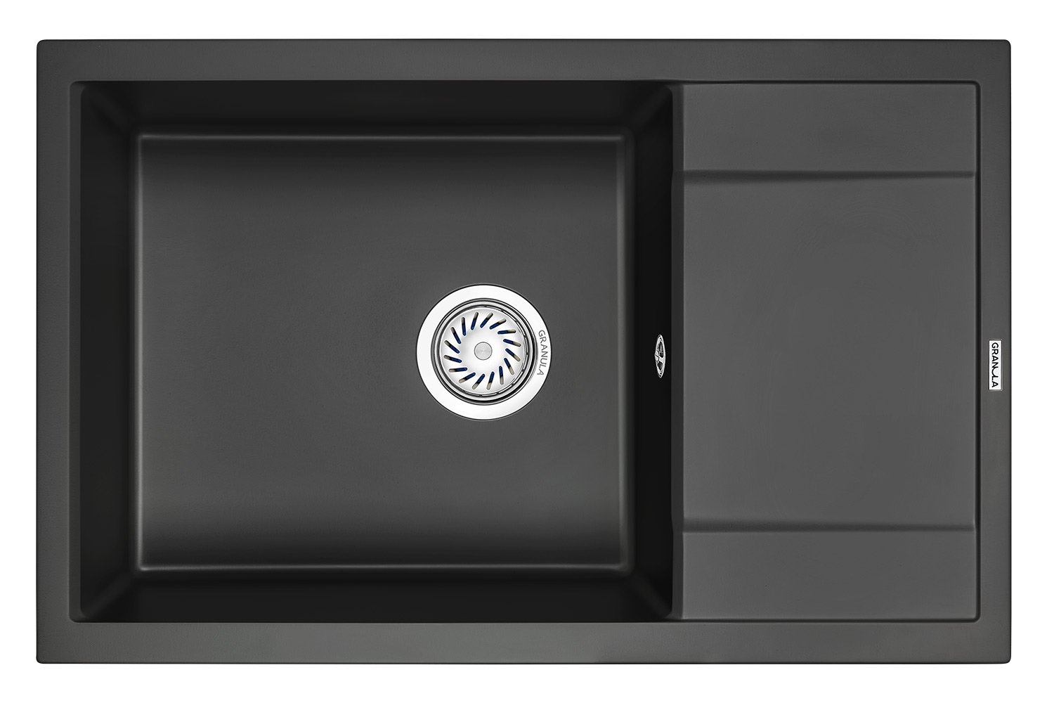 Мойка врезная с крылом GRANULA 7805