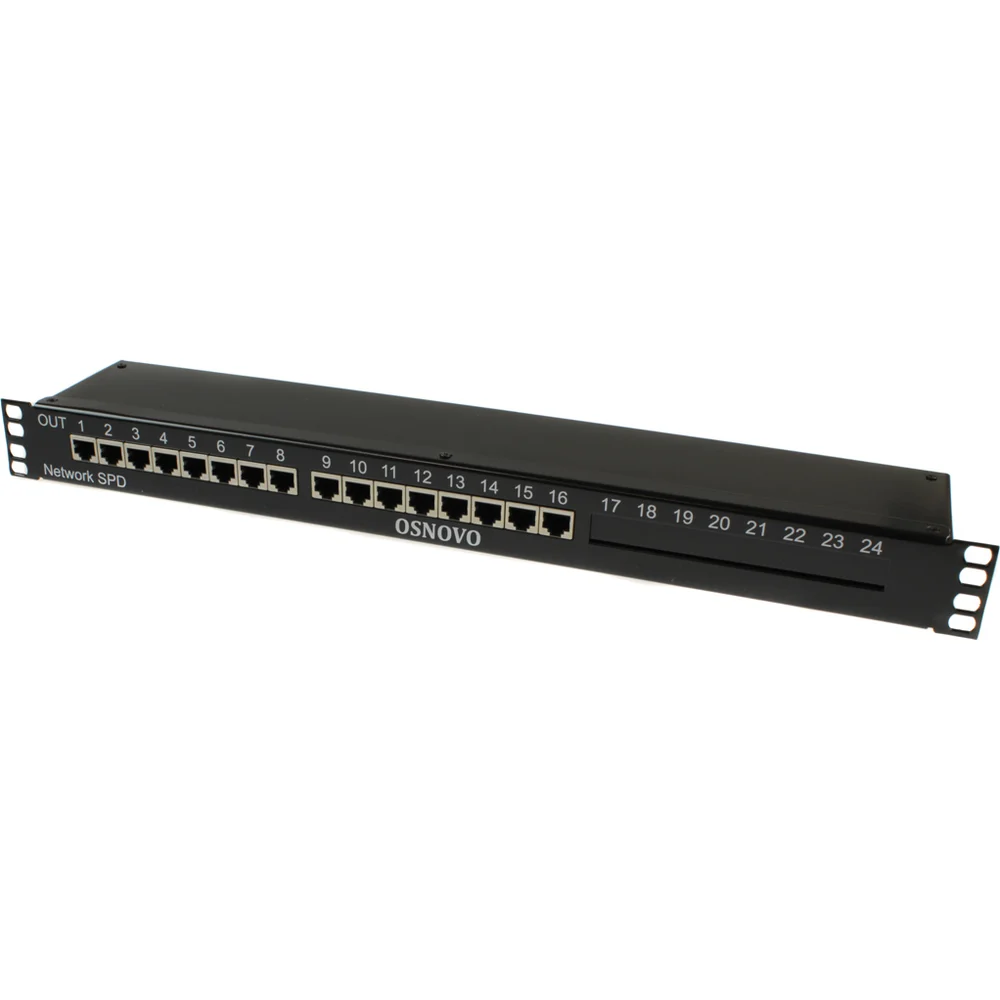 Устройство грозозащиты для локальной вычислительной сети OSNOVO SP-IP16/1000PR sct1488