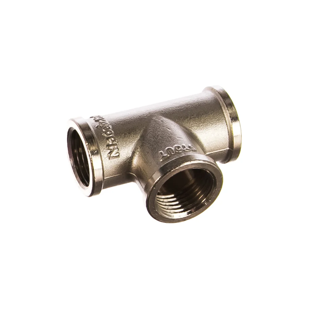 Никелированный тройник STOUT RG008Q0QSVV57E