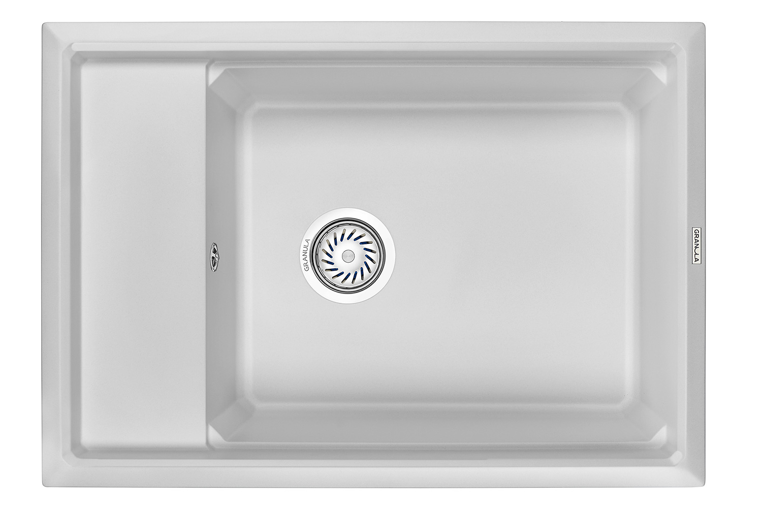 Мойка врезная с крылом GRANULA Kitchen Space