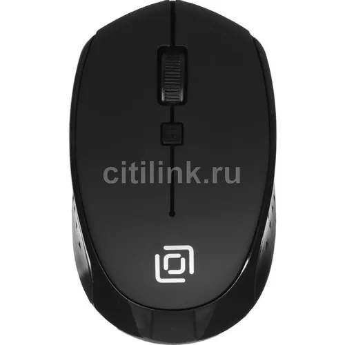 Мышь беспроводная Oklick 488MW, радио, оптическая, USB, 1600dpi, черный [1196560]