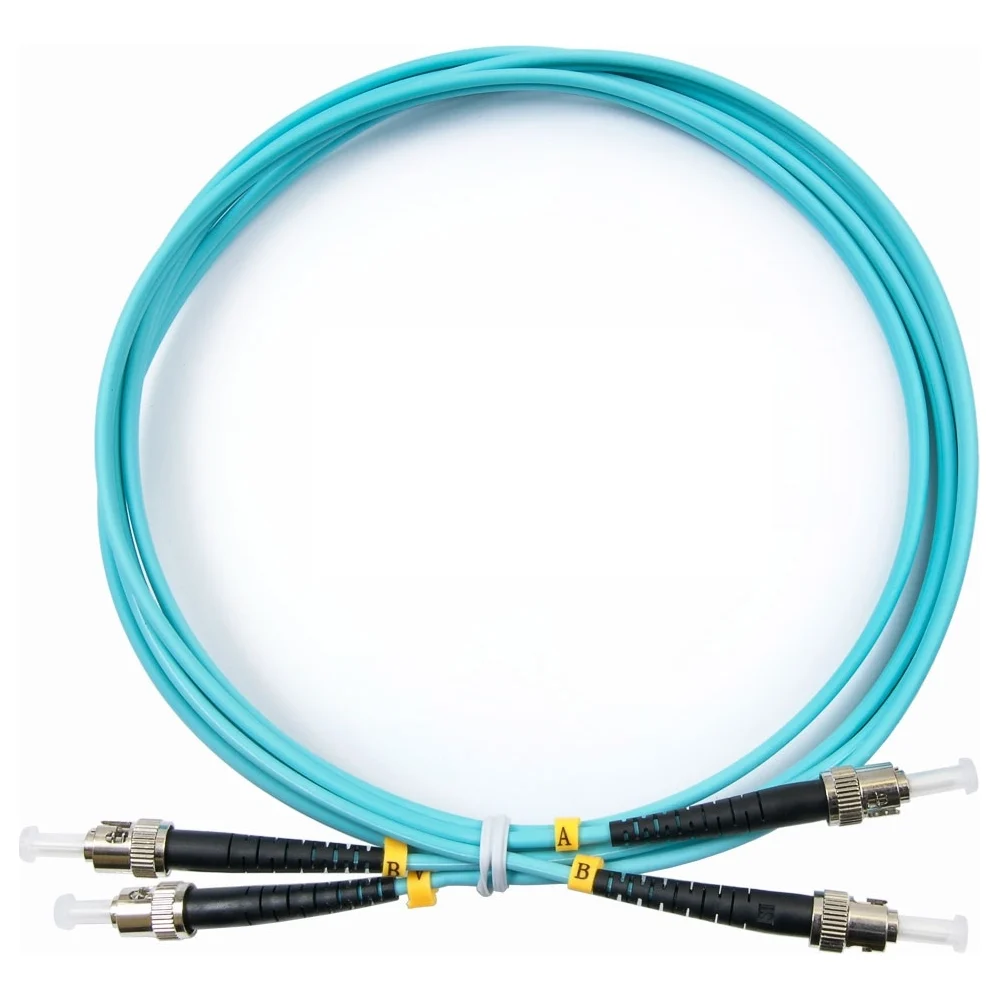 Дуплексный оптический патч-корд TopLan DPC-TOP-OM3-ST/P-ST/P-0.5