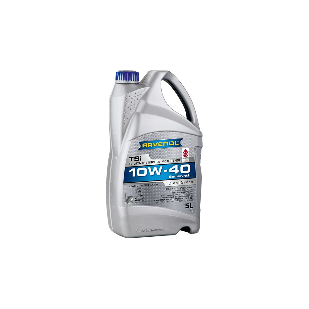 Моторное масло RAVENOL TSI SAE 10W-40, 5 л 1112110-005-01-999