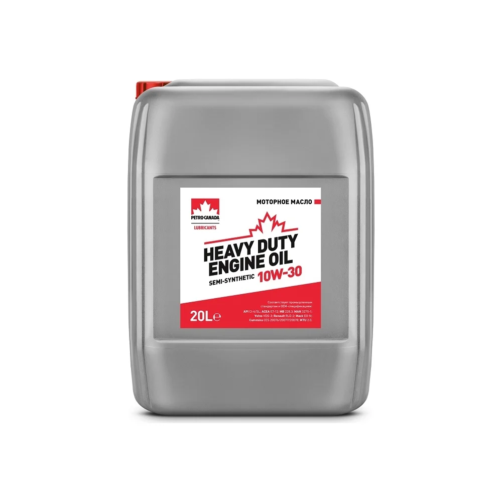 Моторное масло PETRO-CANADA Heavy Duty Engine Oil Semi-Synthetic 10W-30 PCHDEOSS13PL20