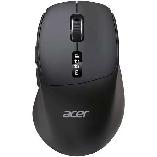 Мышь беспроводная Acer OMR503, Bluetooth/Радио, оптическая, USB, 3200dpi, черный [zl.mce11.01b]