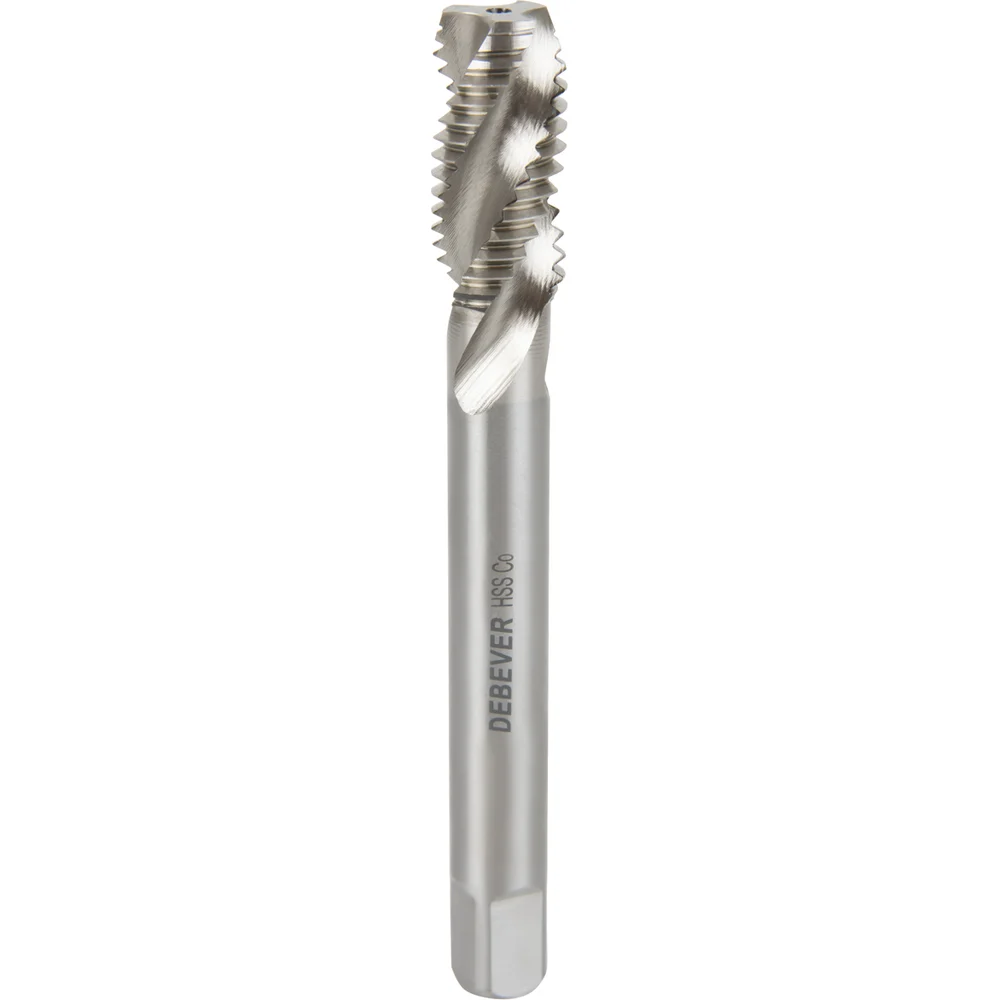 Машинный метчик для глухих отверстий Debever Machining Solutions M12, HSS-Co, DIN 376 DB-TB12175