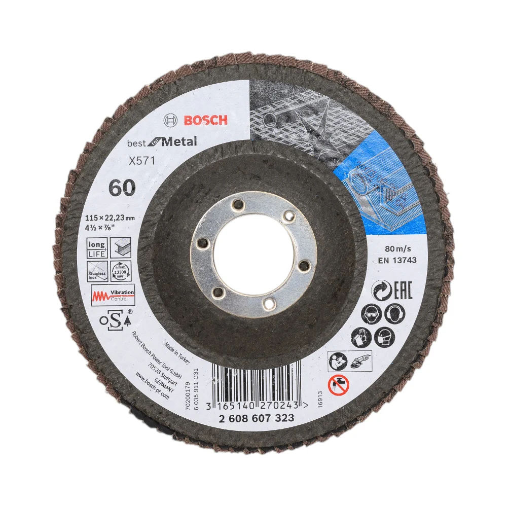 Лепестковый круг для УШМ Bosch Best for Metal 2608607323