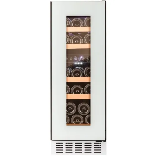 Винный шкаф однокамерный TEMPTECH OX30DRW вместимость: 17 бутылок, белый