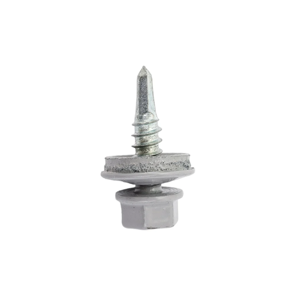 Кровельный саморез Kenner 4,8х19 RAL7004 серый (300 шт.) ск48197004ф